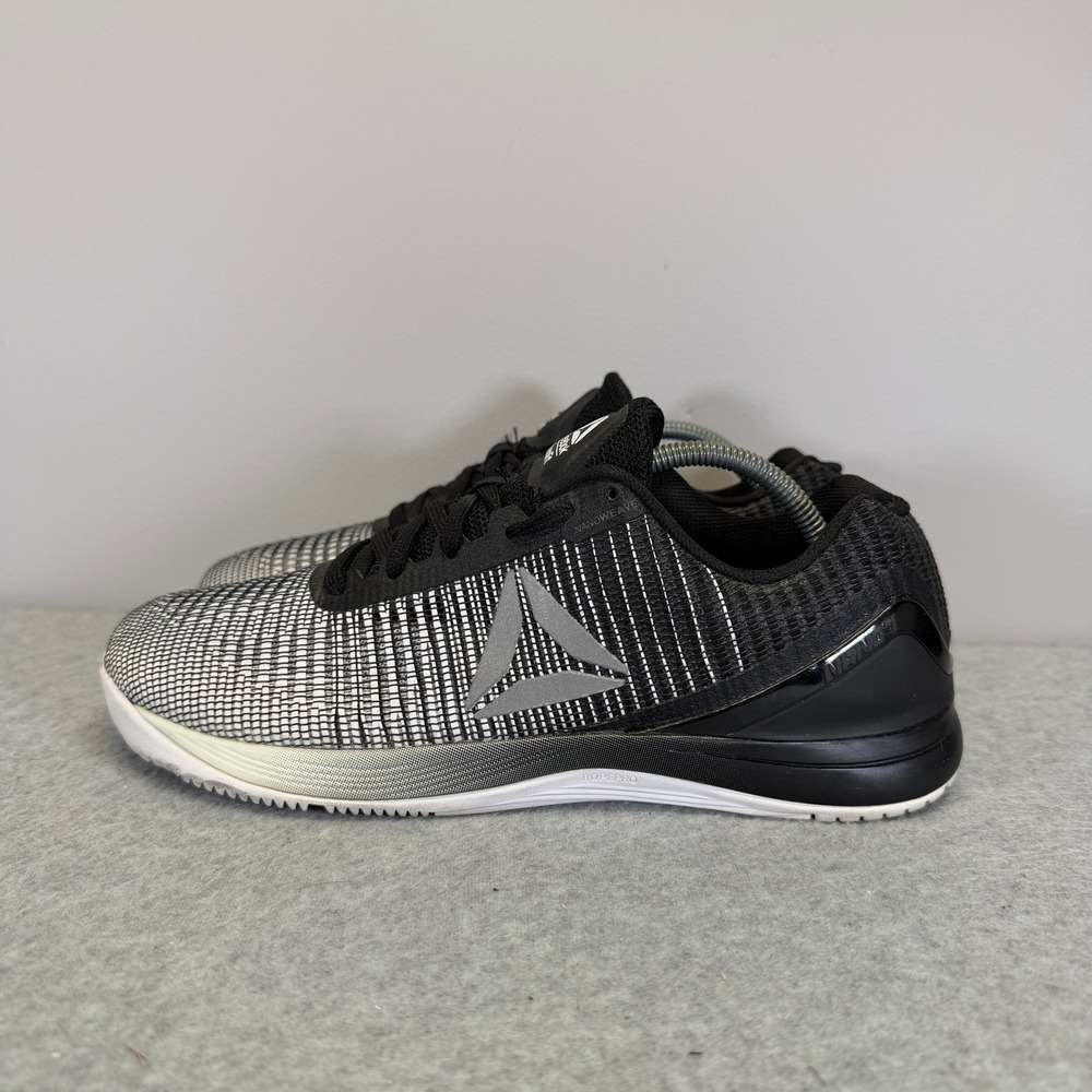 Reebok CrossFit Nano 7.0 Women Shoes Size 9 Black White Athletic Running Sneaker